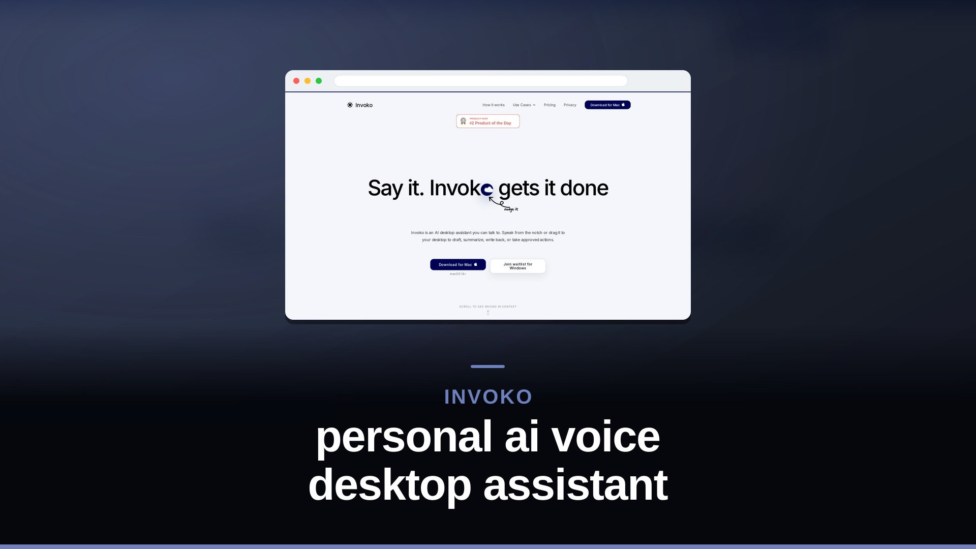 Launch video cover for Invoko