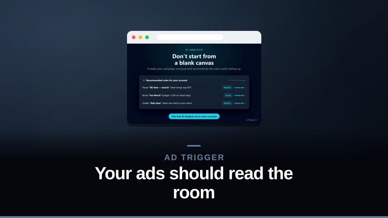 Launch video cover for AdTrigger.io